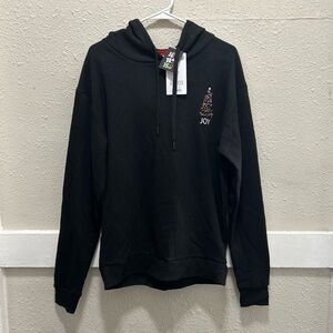 Denim & Flower by Ricky Singh Men's Christmas Holiday Hoodie NWT M